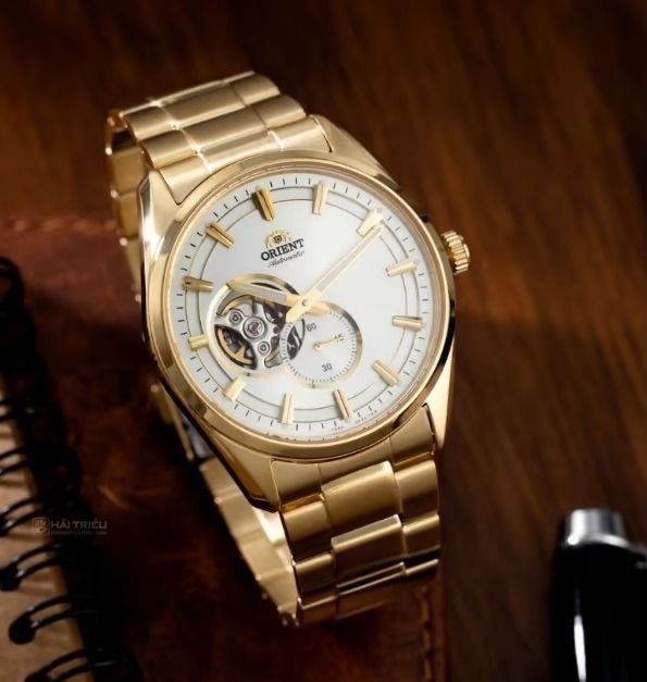 ORIENT Men's Contemporary Automatic Open Heart Classic Watch RA-AR0007S image 2