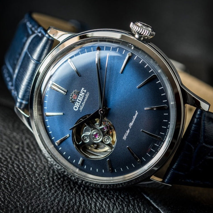 ORIENT Men's Bambino Automatic Classic Open Heart Watch RA-AG0005L image 1