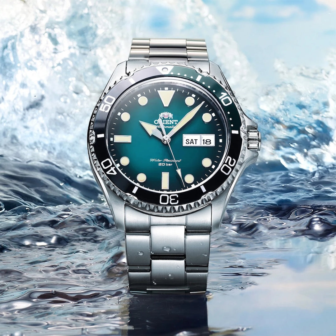 ORIENT Men's Automatic Mako III Kamasu Watch RA-AA0811E image 2