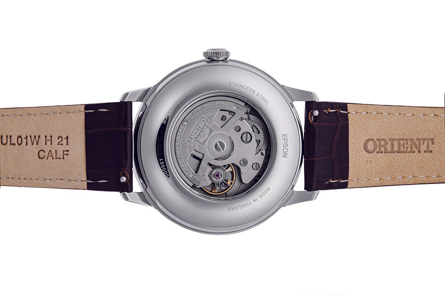 ORIENT Men's Bambino Moonphase Automatic Classic Watch RA-AK0805E image 1