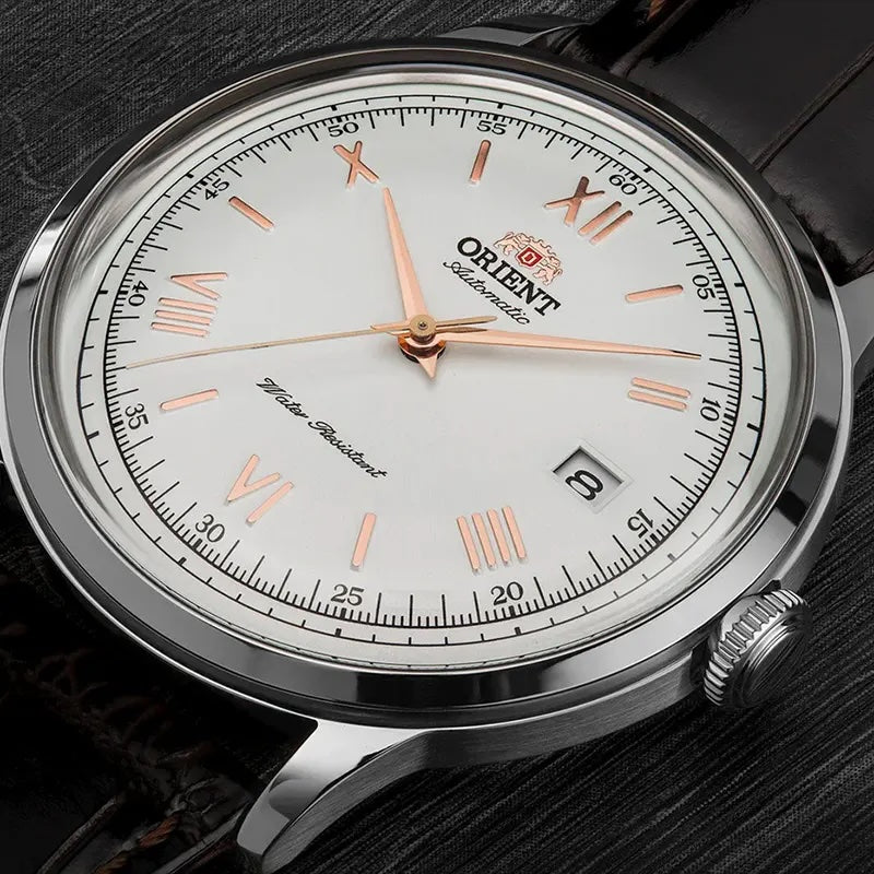 ORIENT Men's Bambino II Automatic Power Reserve Watch image 2