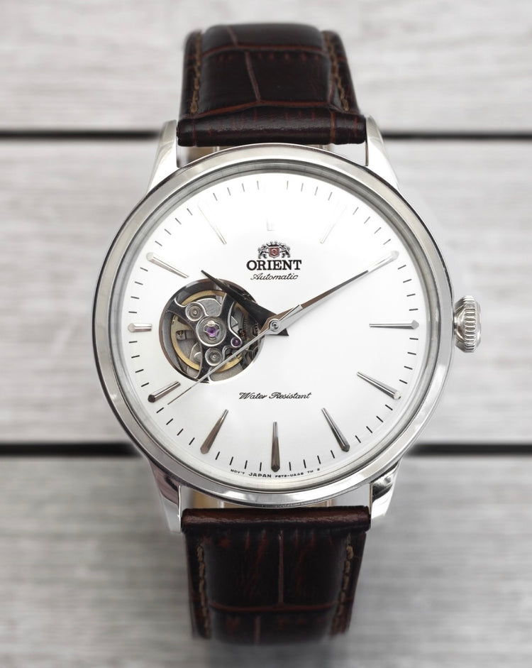 ORIENT Men's Bambino Automatic Classic Open Heart Watch RA-AG0002S image 2