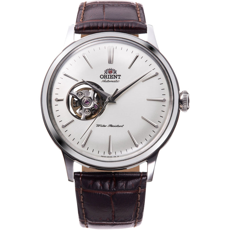 ORIENT Men's Bambino Automatic Classic Open Heart Watch RA-AG0002S image 0