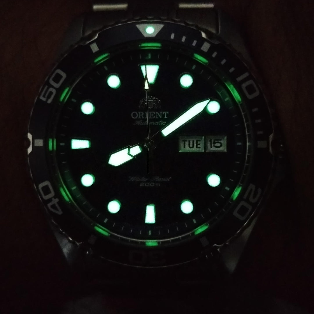 ORIENT Men's Automatic Mako III Kamasu Watch RA-AA0811E image 4