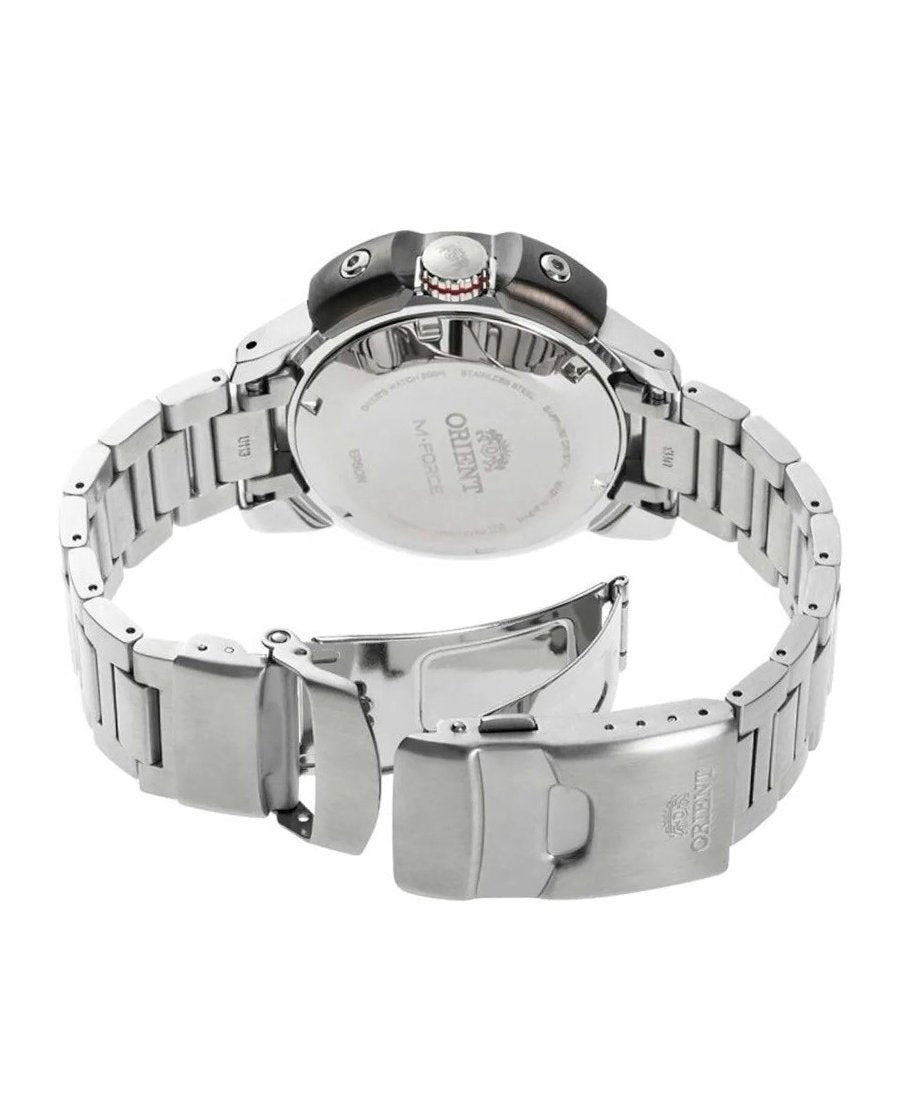 ORIENT Men's M-FORCE Automatic Divers Watch Orange RA-AC0L08Y00B image 2