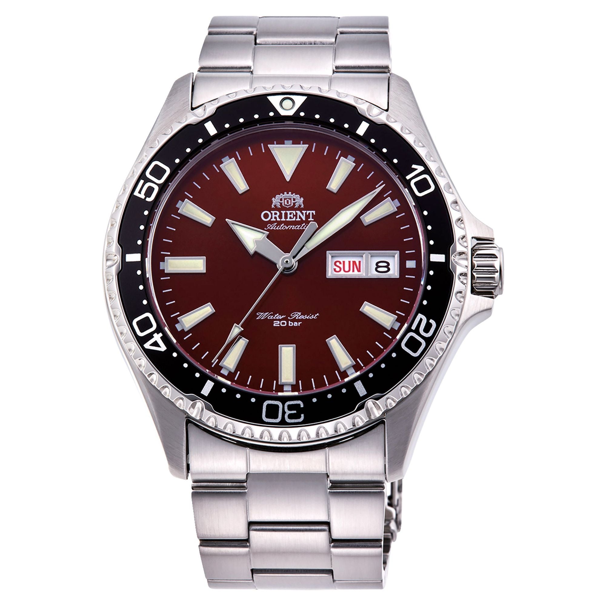 ORIENT Men's Automatic Mako III Kamasu Watch RA-AA0003R image 0