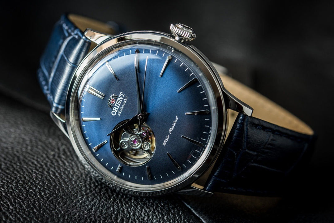 ORIENT Men's Bambino Automatic Classic Open Heart Watch RA-AG0005L image 3