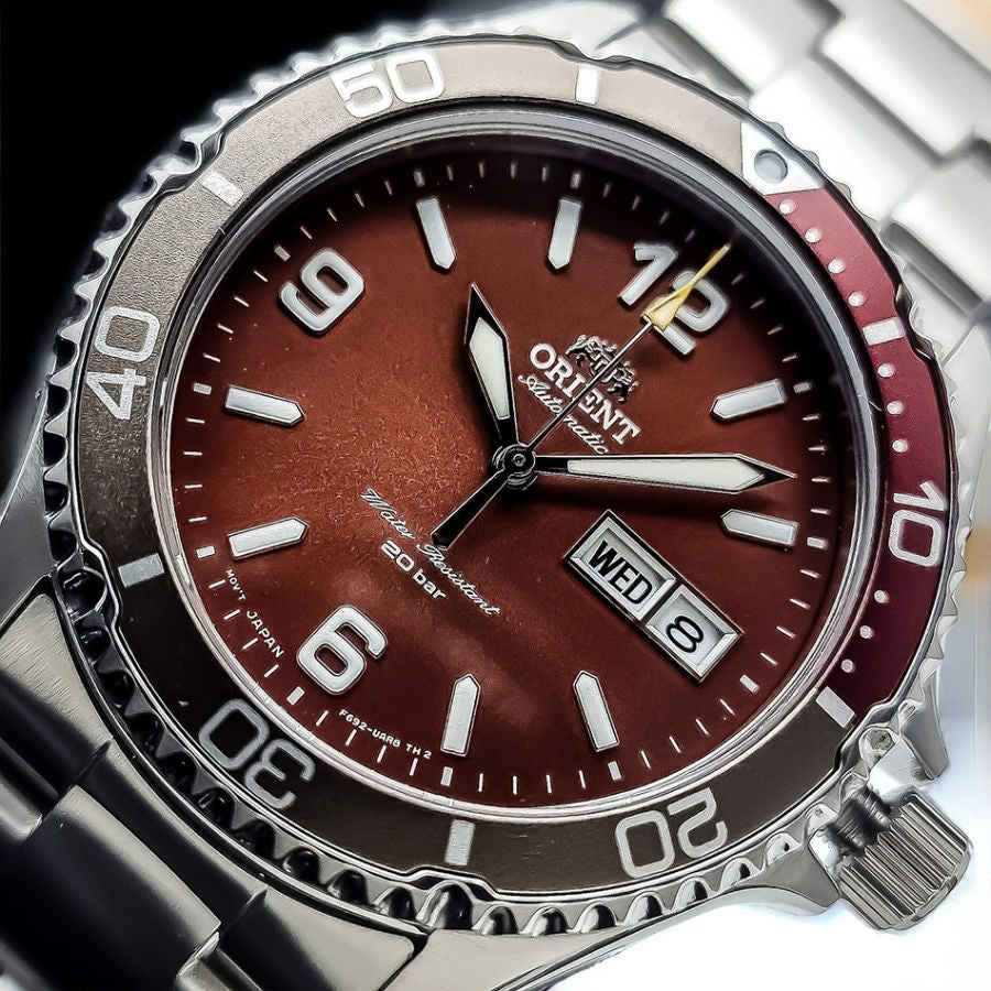 ORIENT Men's Automatic Mako III Kamasu Watch RA-AA0820R19B image 2