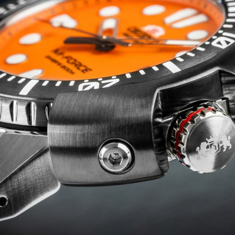 ORIENT Men's M-FORCE Automatic Divers Watch Orange RA-AC0L08Y00B image 4