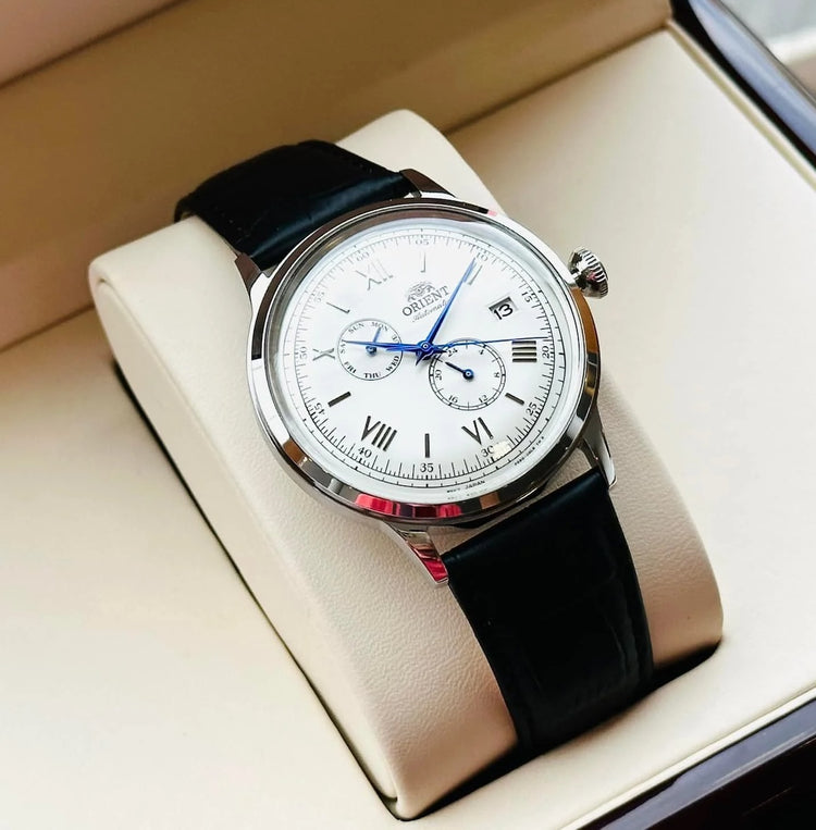 ORIENT Men's Bambino Version 8 Automatic Classic Watch RA-AK0701S image 4