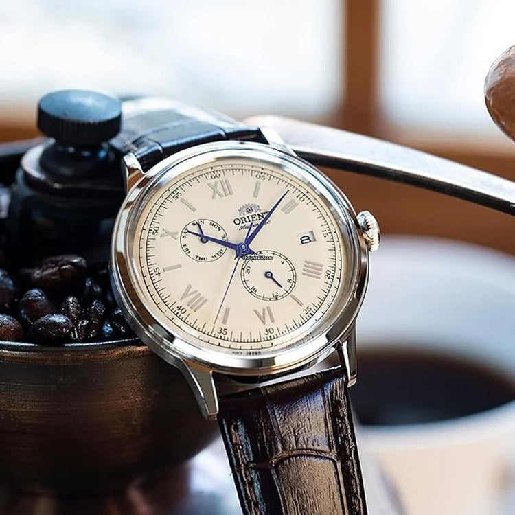 ORIENT Men's Bambino Version 8 Automatic Classic Watch RA-AK0702Y image 1