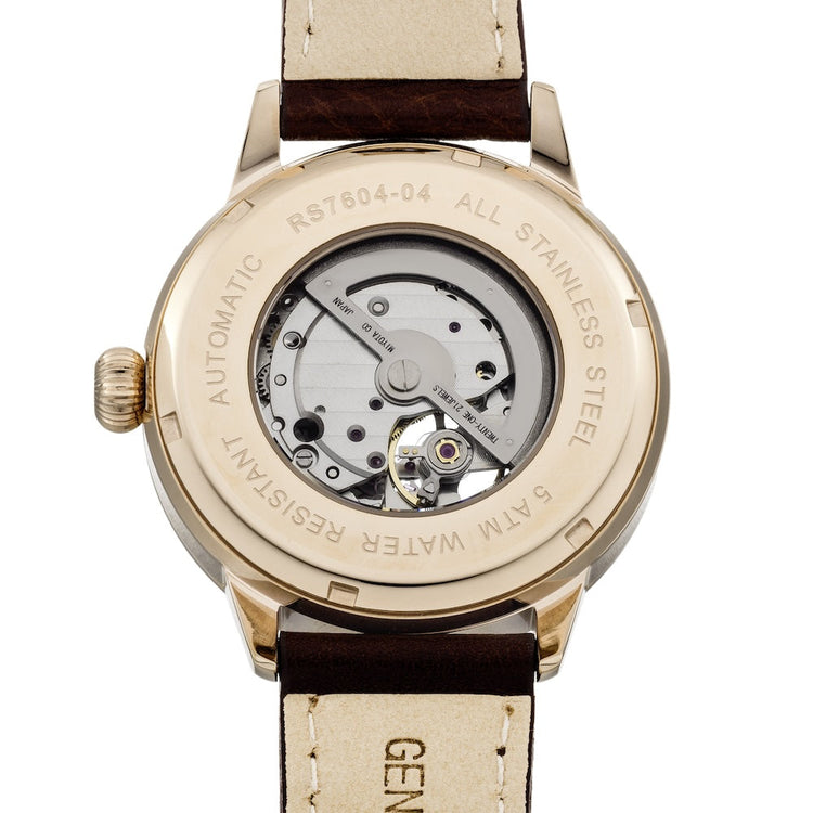 RIEDENSCHILD PRECISION INSRUMENTS GERMANY Automatic Reich II Power Reserve Watch Rose Gold image 2