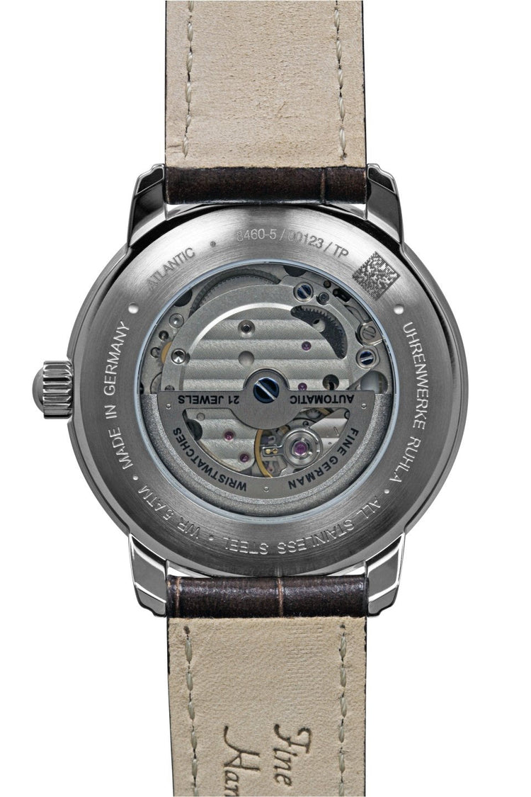 ZEPPELIN Men's Atlantic Automatic 60h Date Watch Night Glow 84605 image 2