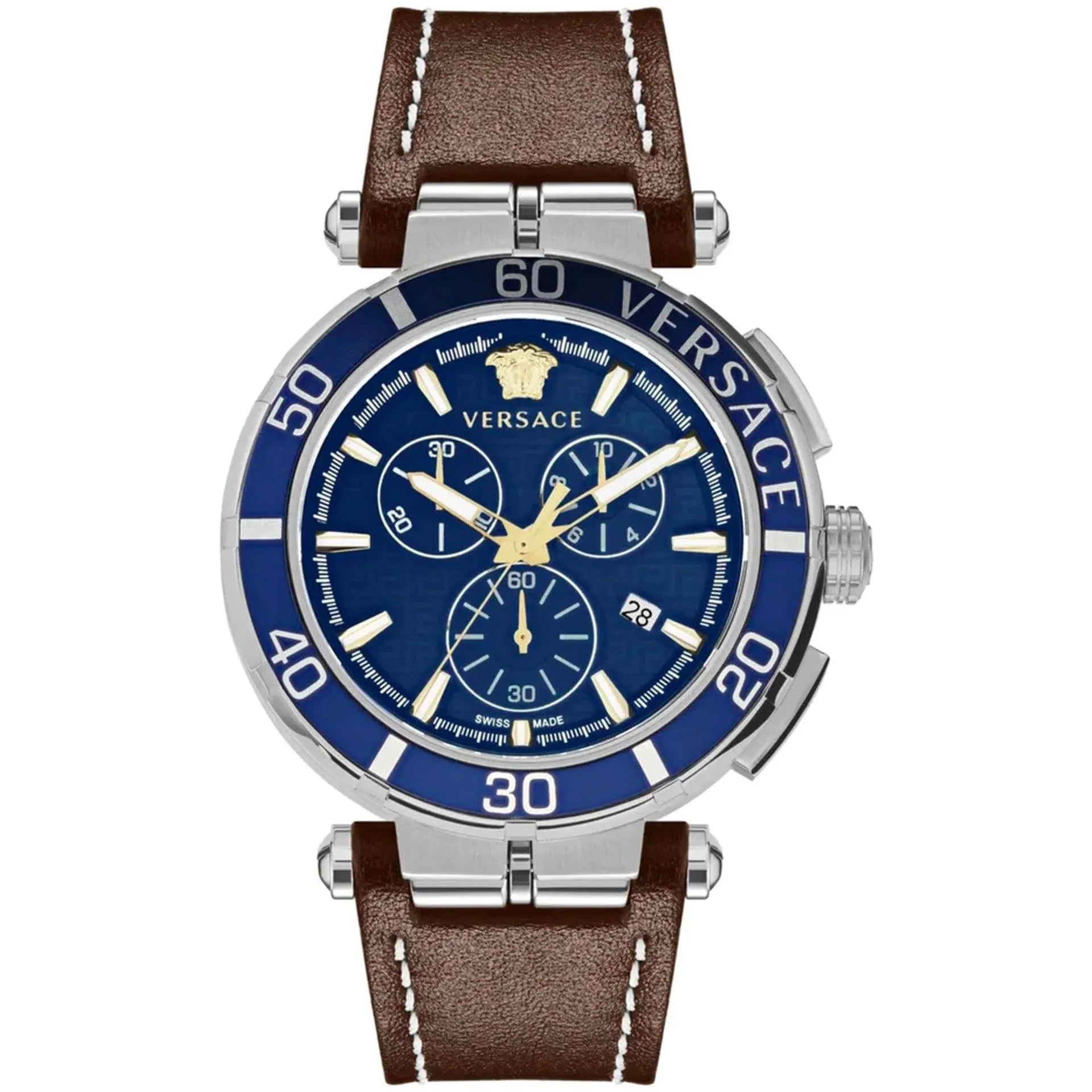 Versace Men's Greca Chronograph 45mm Watch image 0