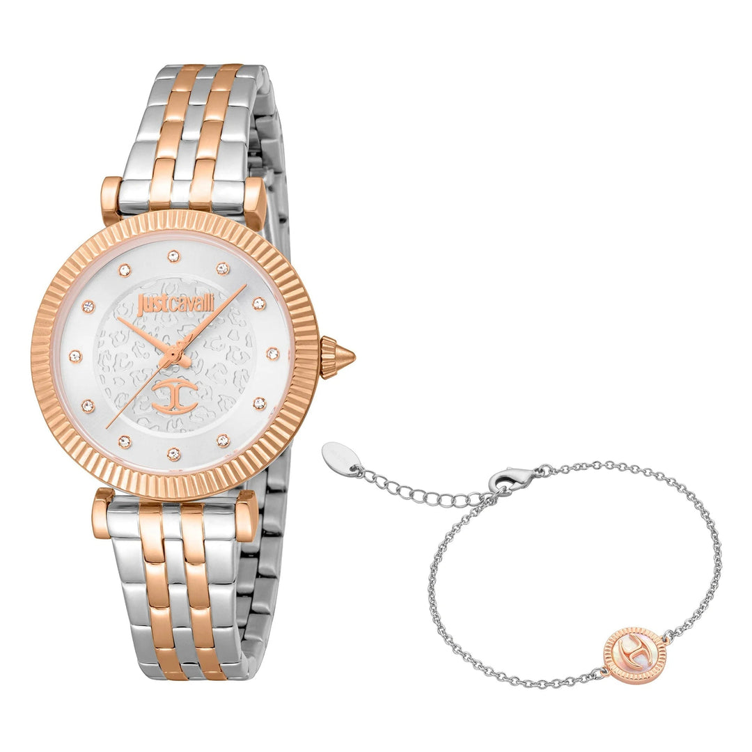 Just Cavalli SET Unleashed Two Tones RG Silver image 0
