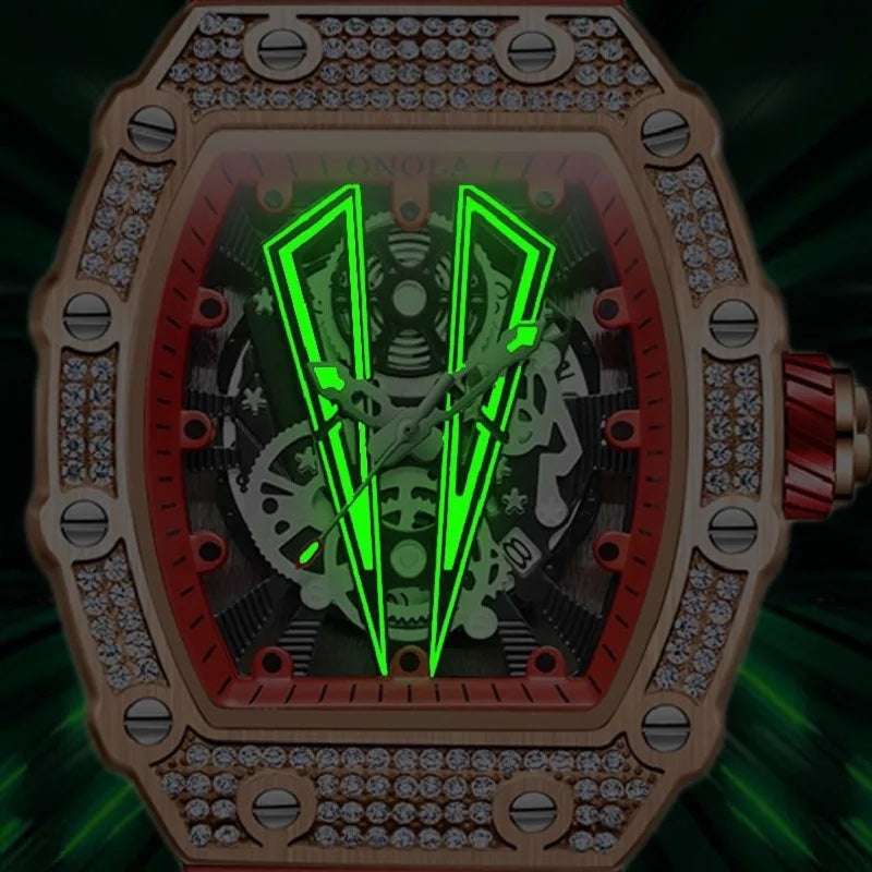 ONOLA Sir V Iced Quartz Watch image 4
