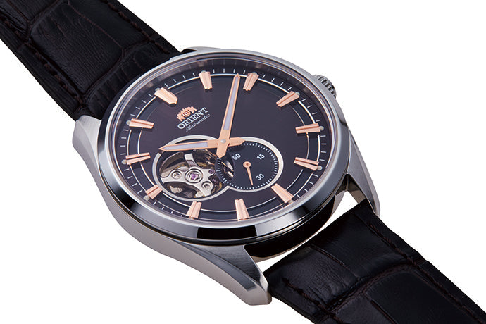ORIENT Men's Contemporary Automatic Open Heart Classic Watch RA-AR0005Y image 2
