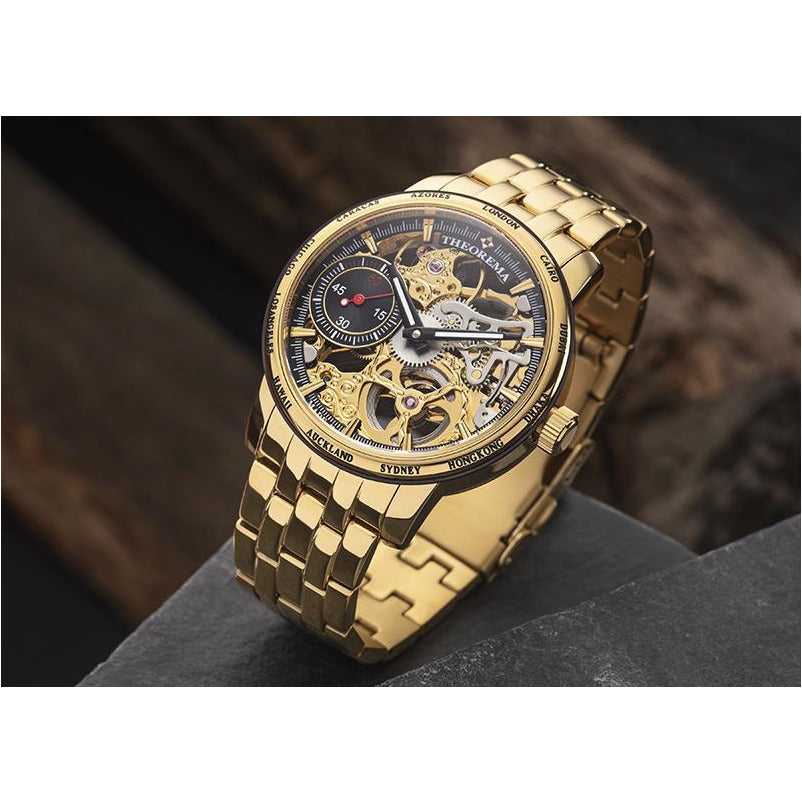 TUFINA GERMANY TORONTO THEOREMA STEEL GOLD Watch