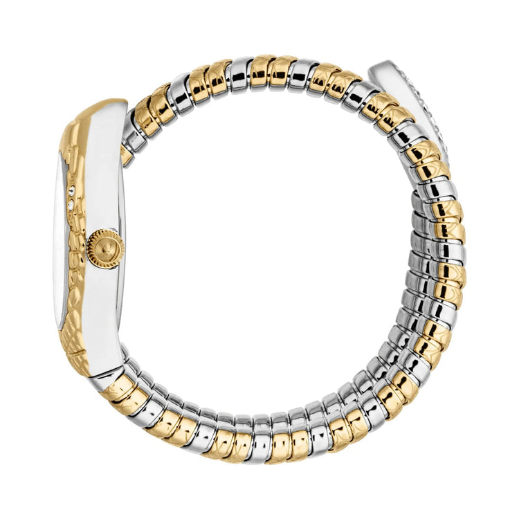 Just Cavalli Signature Snake Vetra Two Tones YG image 2