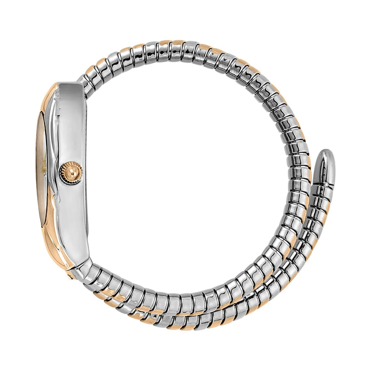 Just Cavalli Signature Snake Prestigio Two Tones RG Silver image 2