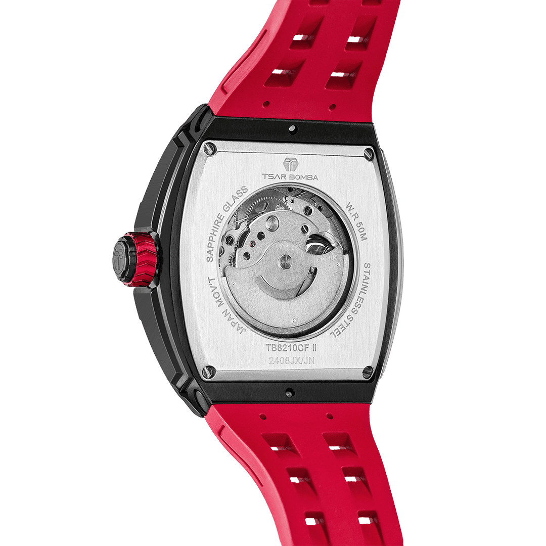 TSAR BOMBA Elemental-Carbon Fiber Automatic Watch TB8210CF