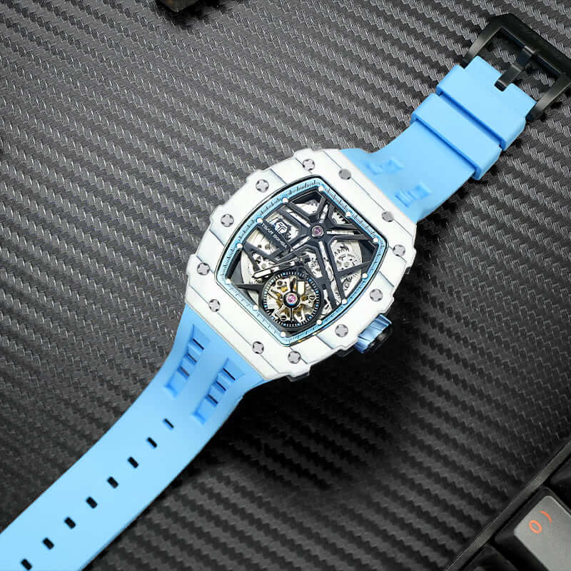 TSAR BOMBA Elemental-Carbon Fiber Automatic Watch TB8209CF