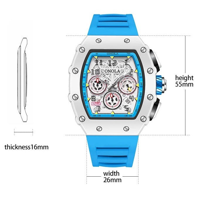ONOLA Grande Prix Shanghai Chronograph Watch MILK image 13