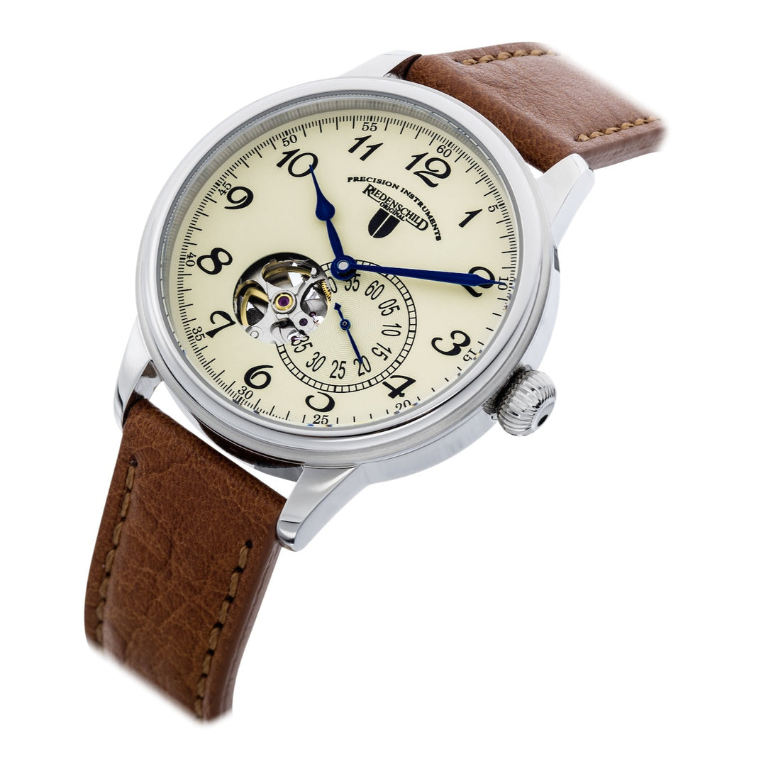RIEDENSCHILD PRECISION INSRUMENTS GERMANY Automatic Reich II Power Reserve Beige Watch image 1
