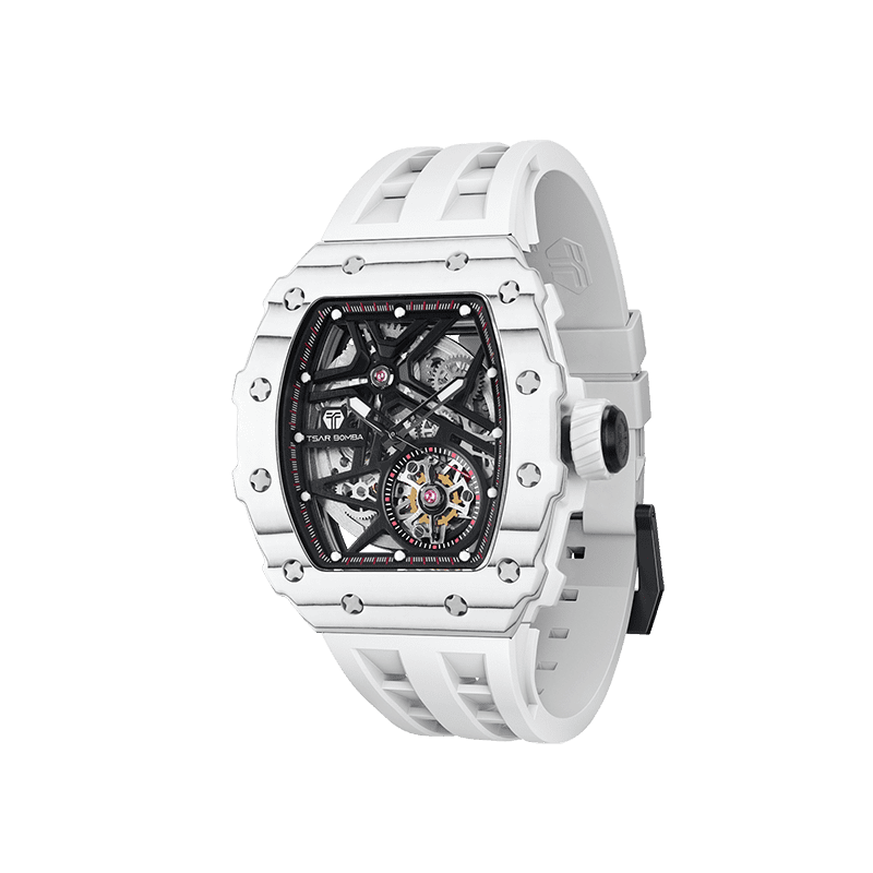 TSAR BOMBA Elemental-Carbon Fiber Automatic Watch TB8209CF