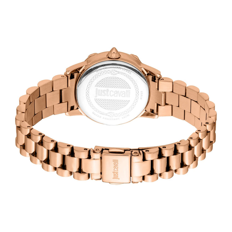 Just Cavalli Animalier Fiorenza Snake Rose Gold Violet image 1