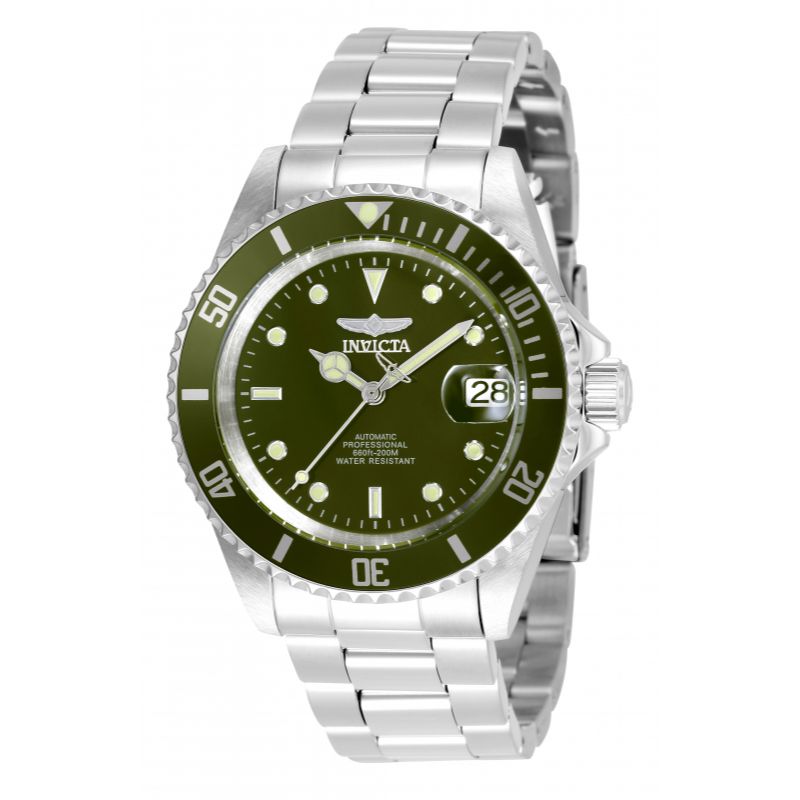 INVICTA Men's Pro Diver Automatic 40mm Watch Olive Green image 0