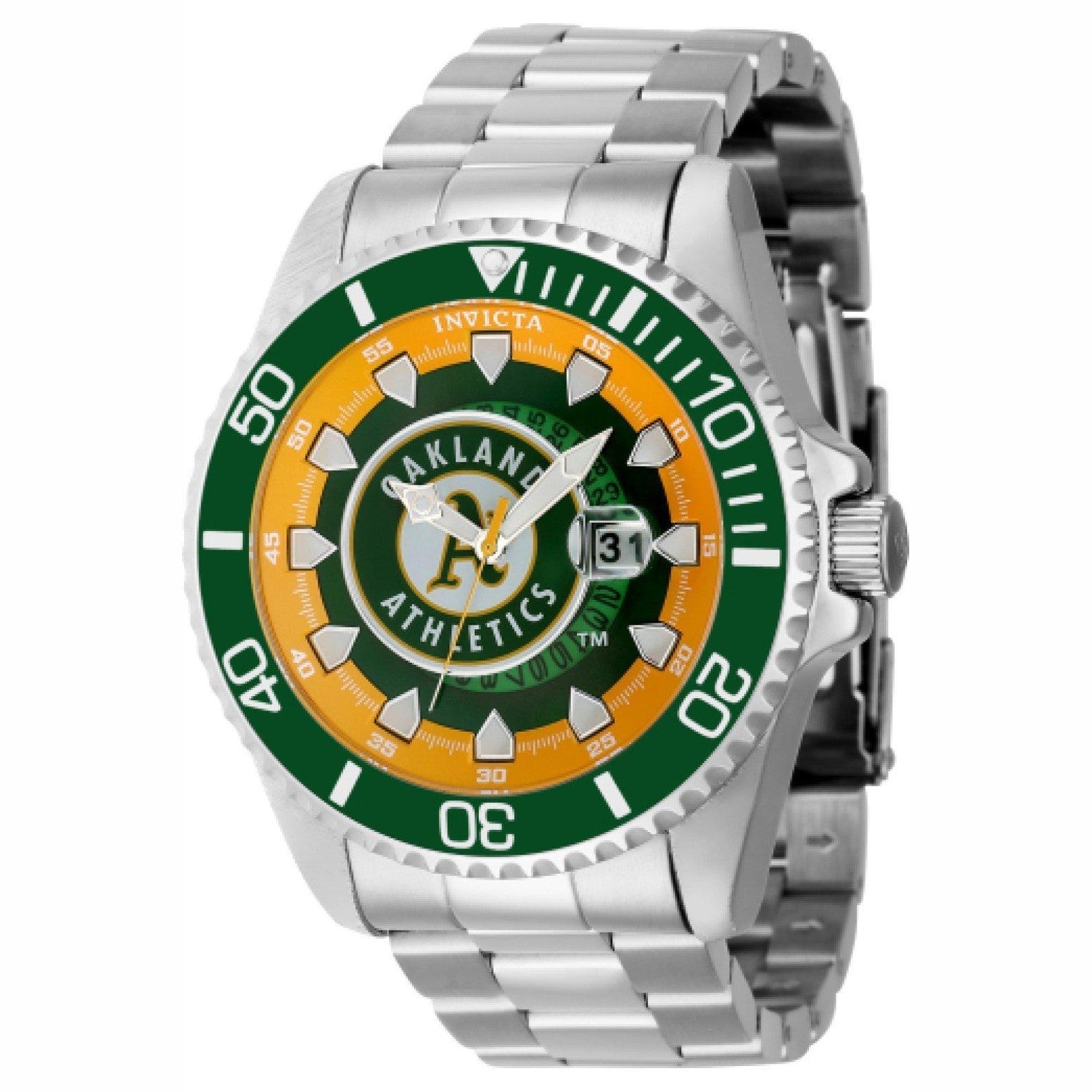 Invicta MLB - Oakland Athletics 43473 Men's Quartz Watch - 47mm