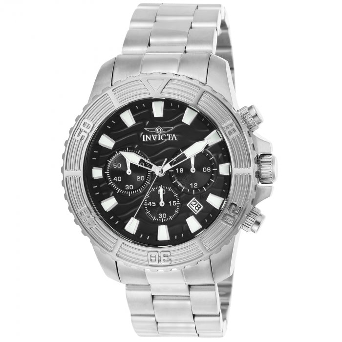 INVICTA Men's Pro Diver 45mm Wave Chronograph Watch