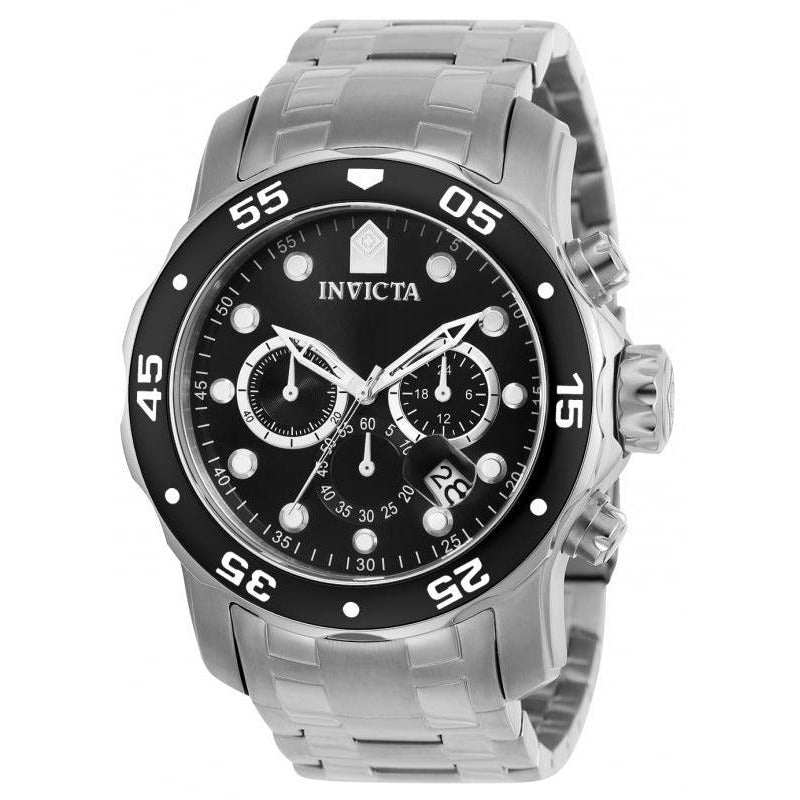 INVICTA Men's Colossus Pro Diver SCUBA Watch Silver/Black