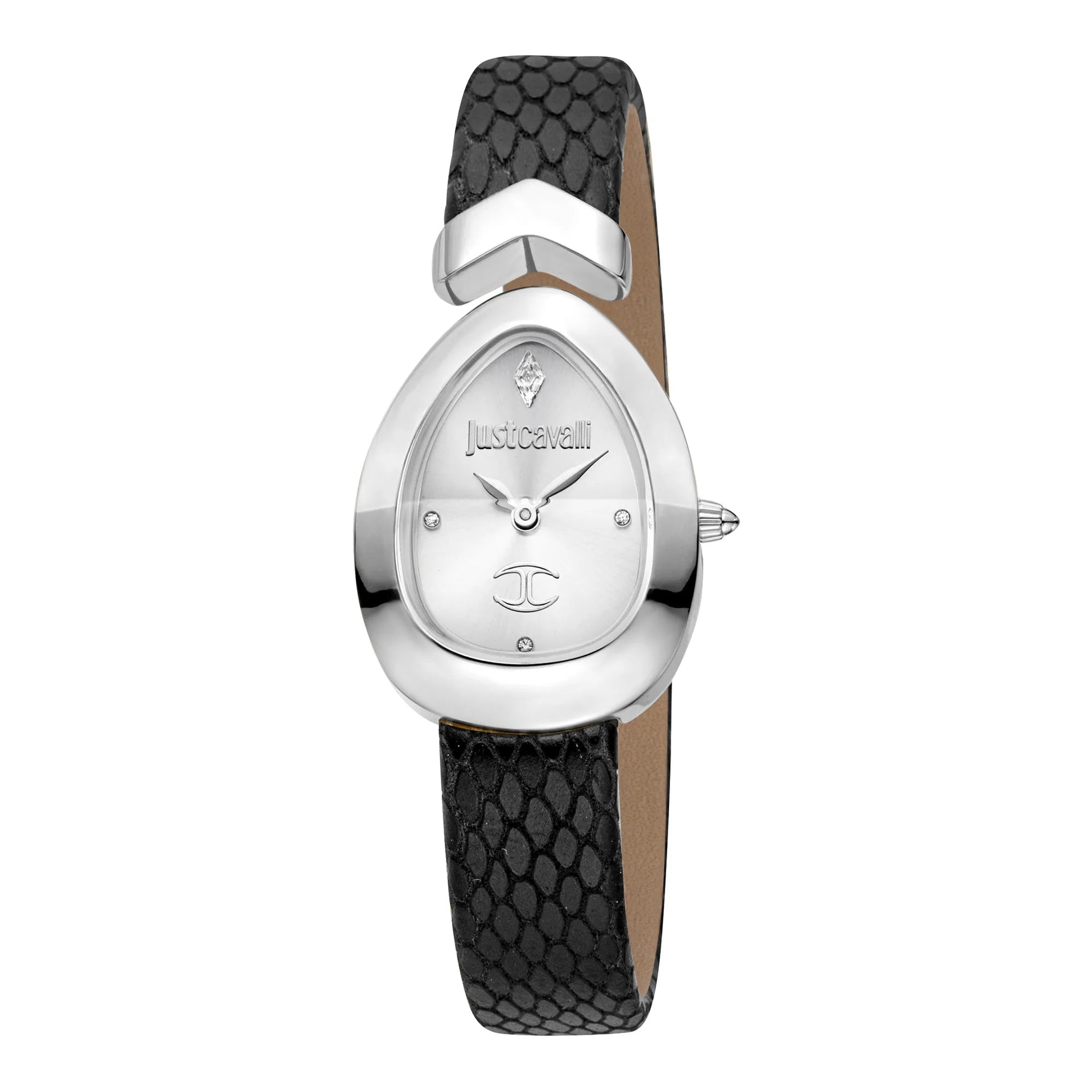Just Cavalli Signature Snake Diversa Snake Black Silver image 0