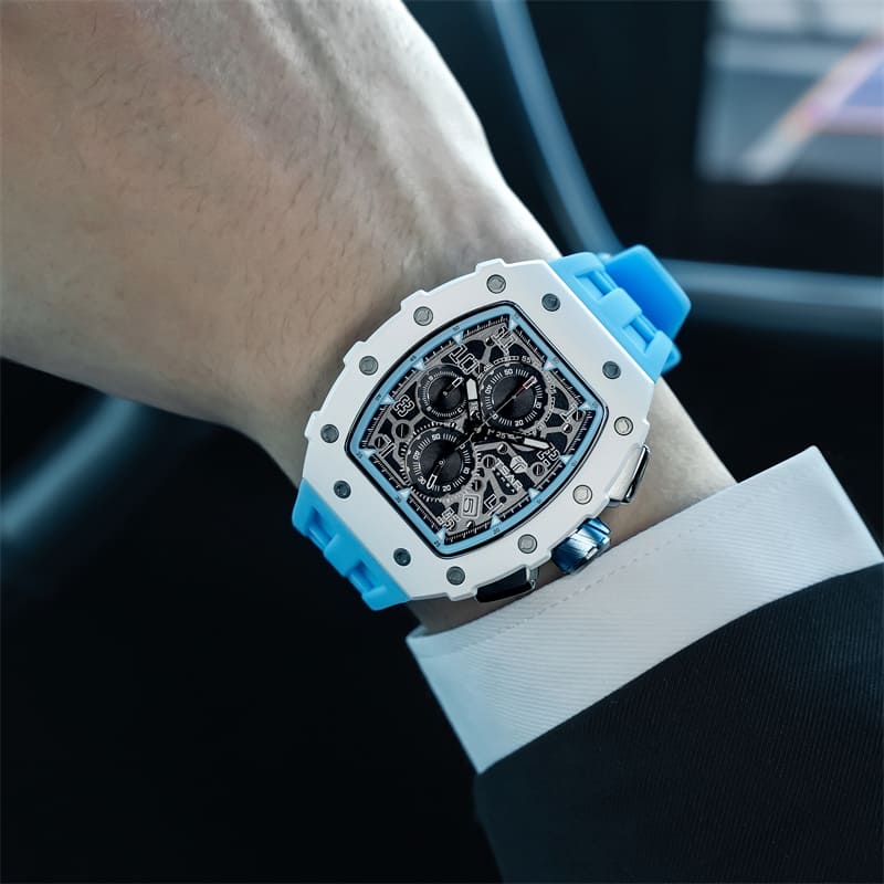 TSAR BOMBA Elemental– Bioceramic Date Quartz