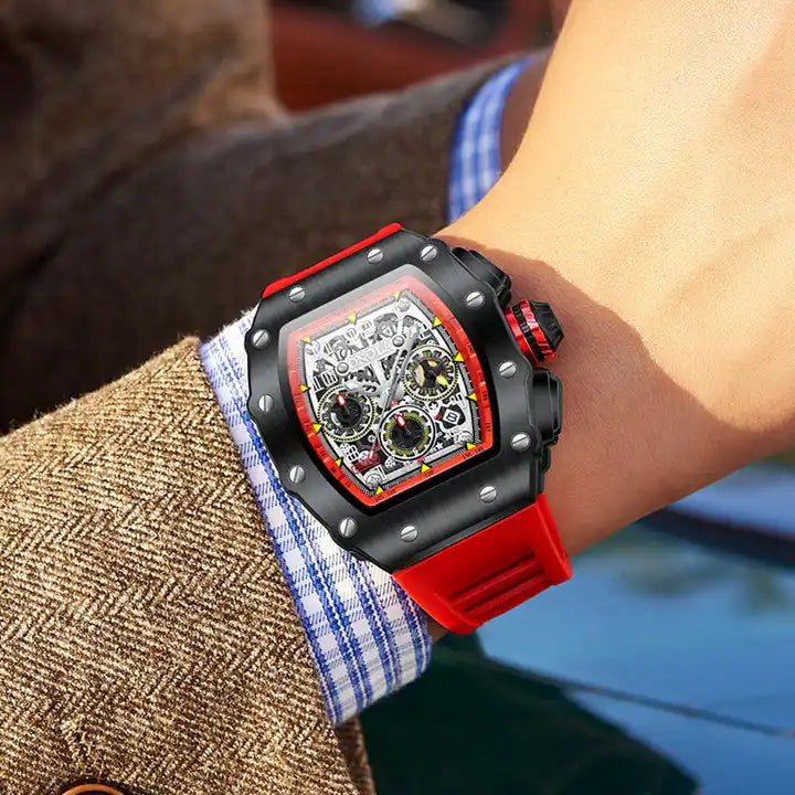 ONOLA Grande Prix Shanghai AUTOMATIC Chronograph Watch image 12