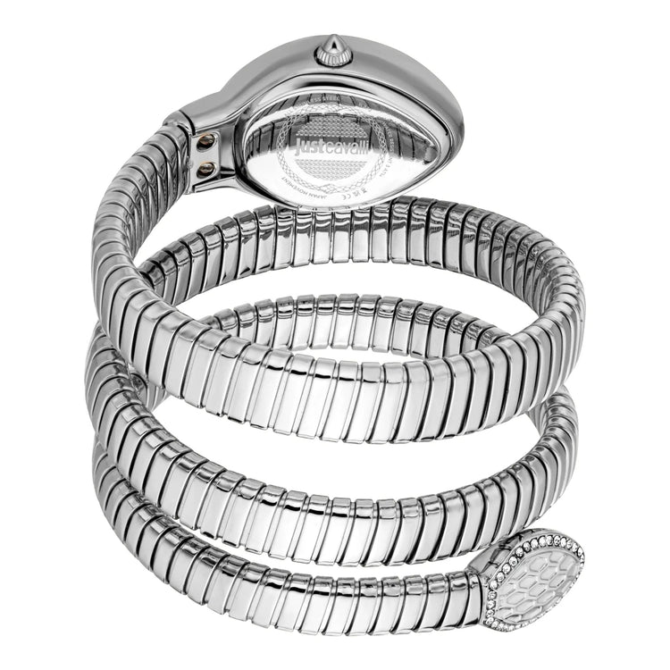 Just Cavalli Signature Snake Carezza Silver Night blue image 1