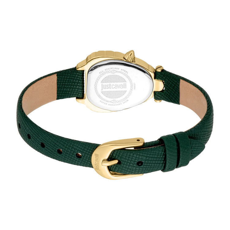Just Cavalli Animalier Perla Leather Green YG image 1