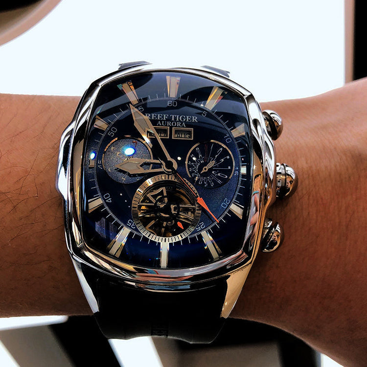 Reef Tiger Men's Aurora Tank II Sports Automatic Watch image 4