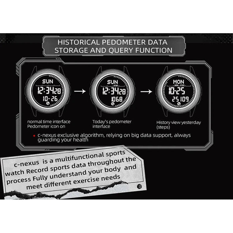 NORTH EDGE Tactical C Nexus Watch Nylon image 7