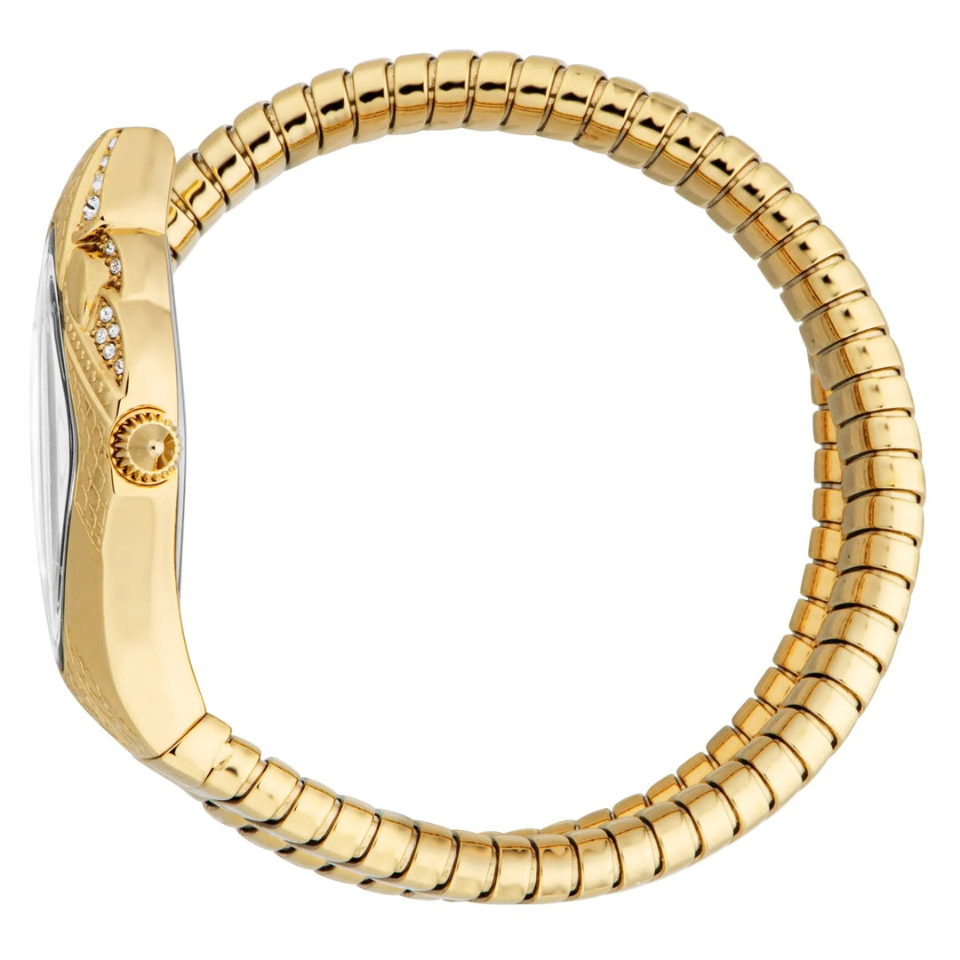 Just Cavalli Signature Snake Ferocious Yellow Gold Silver image 2