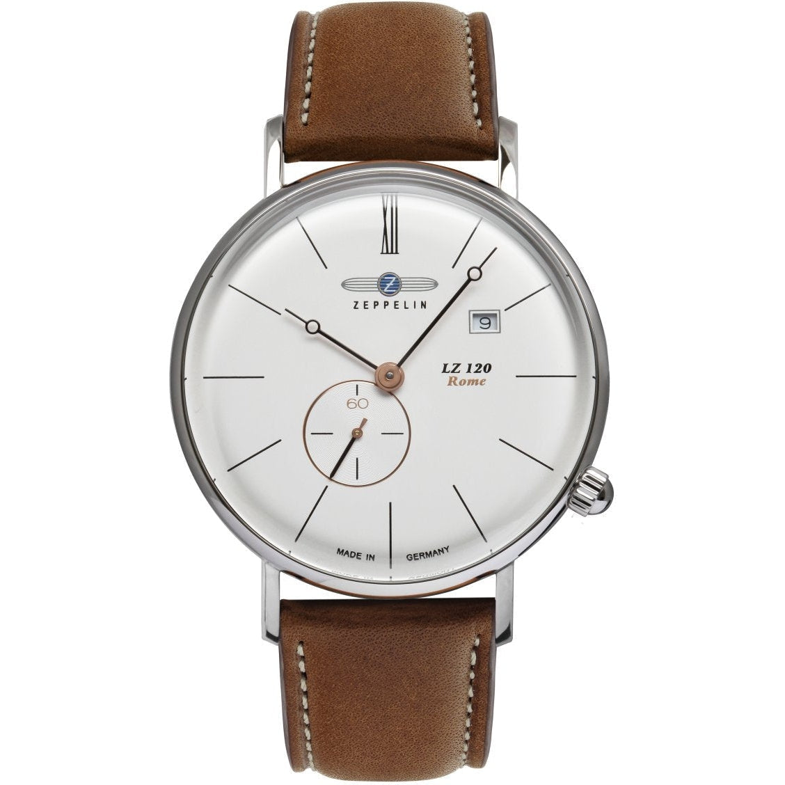 ZEPPELIN 7138-4 Rome Silver / White Watch image 0
