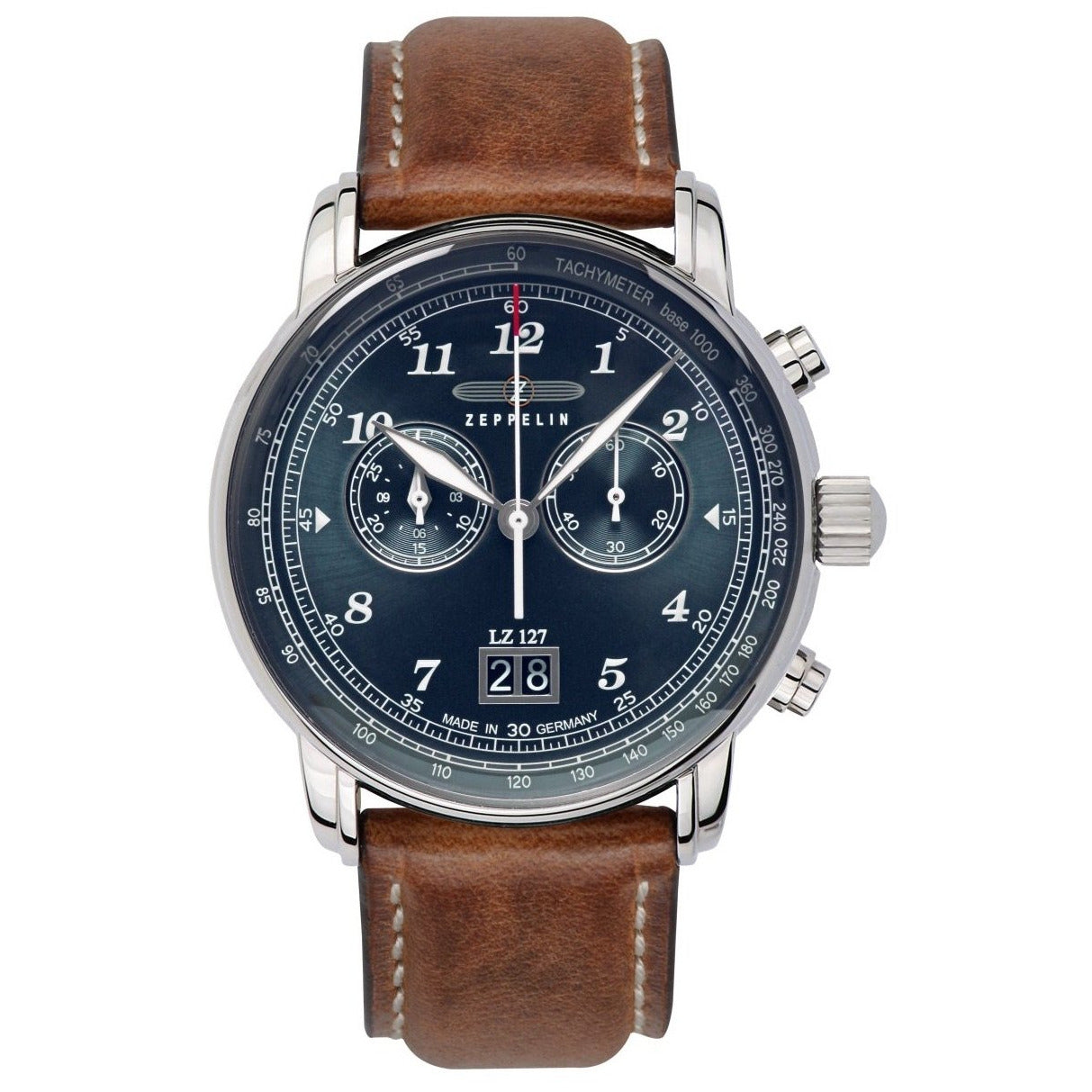 ZEPPELIN 8682-3 LZ-127 Chrono Watch image 0
