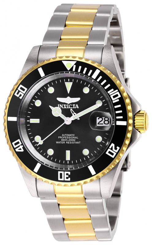 INVICTA Men's Pro Diver Automatic 40mm Watch Two Tone/Black