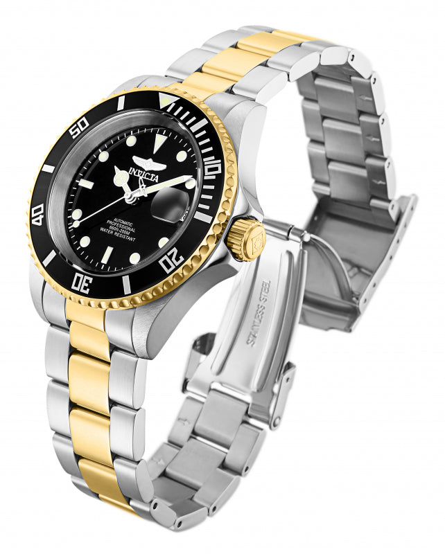 INVICTA Men's Pro Diver Automatic 40mm Watch Two Tone/Black