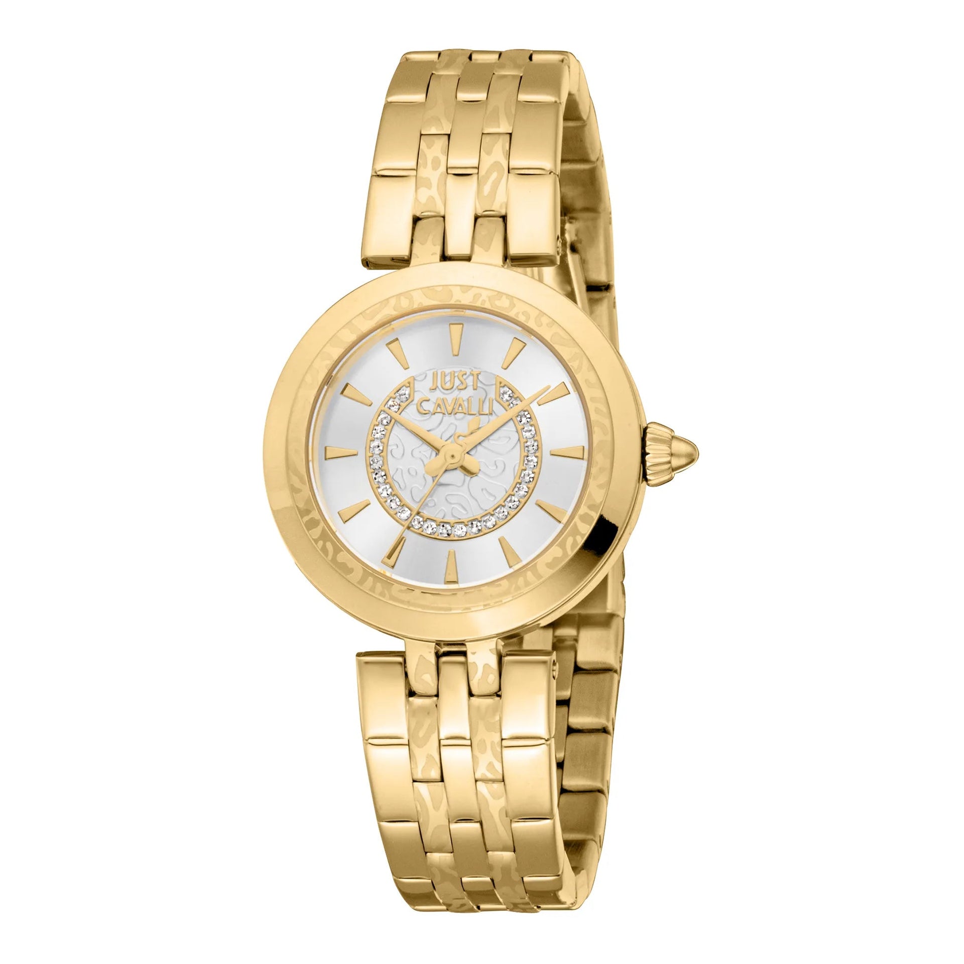Just Cavalli Animalier Preziosa Yellow Gold Silver Grey image 0