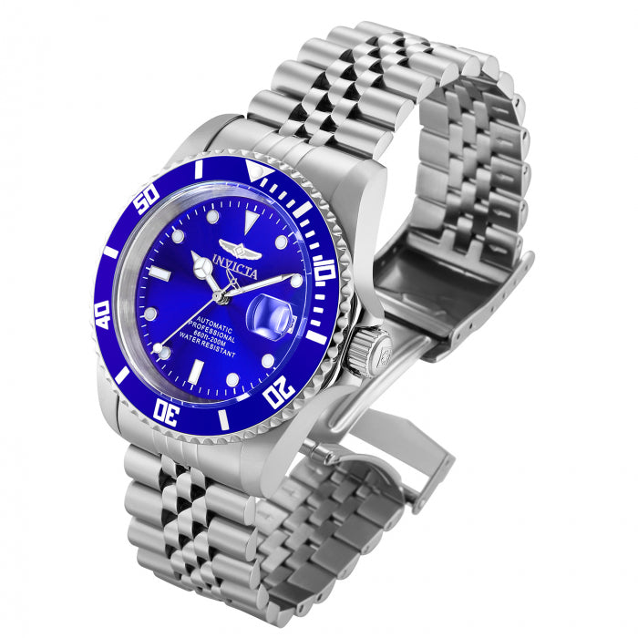 INVICTA Men's Pro Diver Automatic 42mm Jubilee Bracelet 200m Watch Smurf Blue