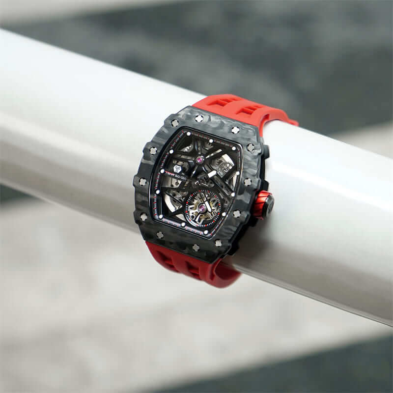 TSAR BOMBA Elemental-Carbon Fiber Automatic Watch TB8209CF