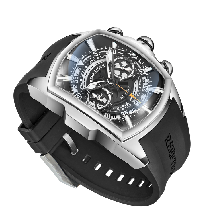 Reef Tiger Aurora Tank VK Chronograph Sport Watch image 4